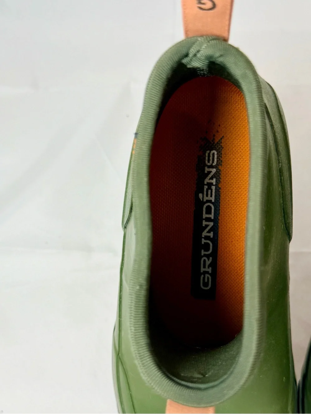 Grundens Deviation 6” Waterproof  Ankle Green Rubber Boots